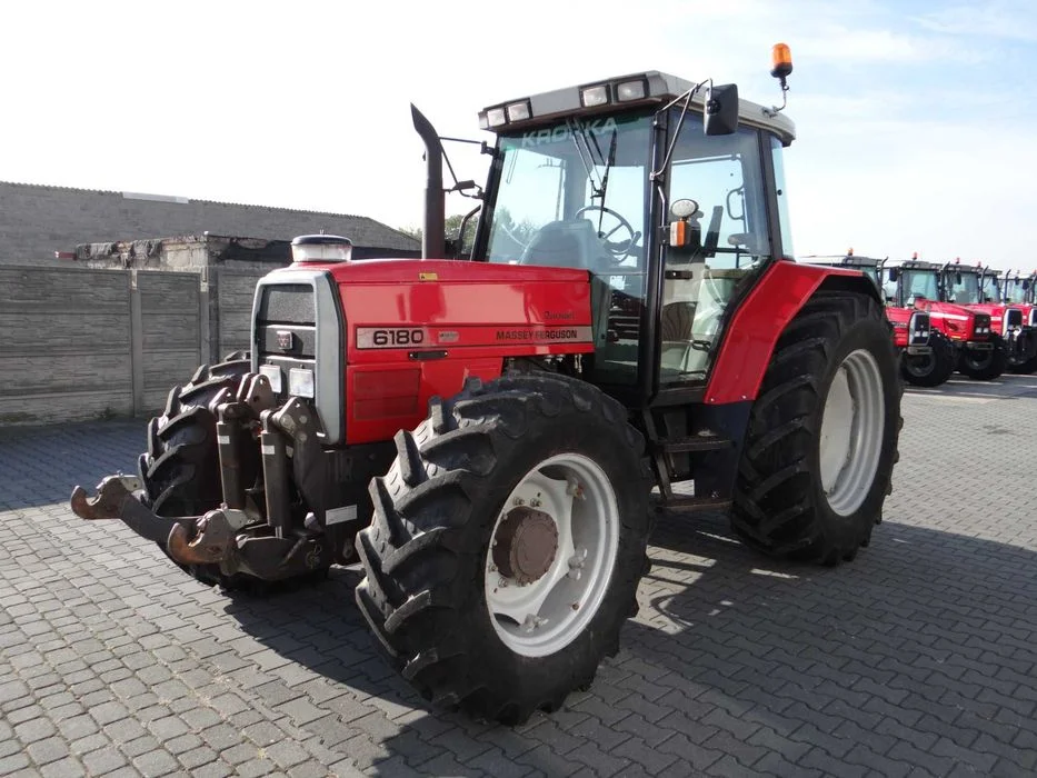 Massey Ferguson 6180 Dynashift Sprowadzony TUZ Oryginał Rewers Mechaniczny