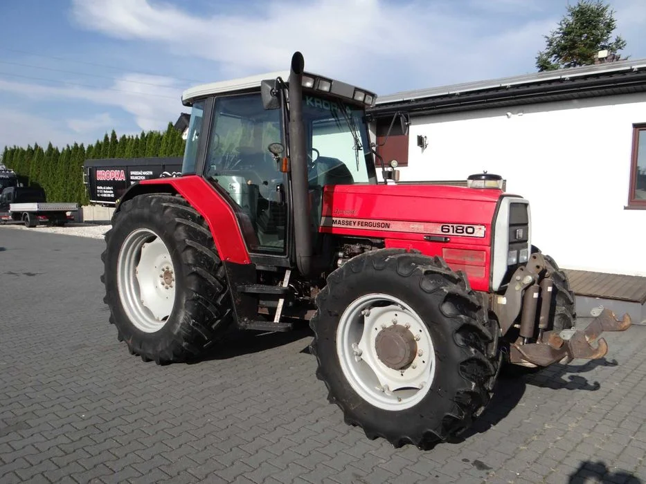 Massey Ferguson 6180 Dynashift Sprowadzony TUZ Oryginał Rewers Mechaniczny – zdjęcie 3