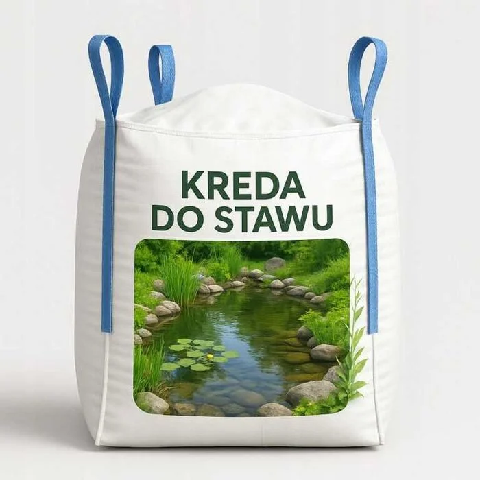 Kreda stawowa, kreda do stawu redukuje glony poprawia jakość wody