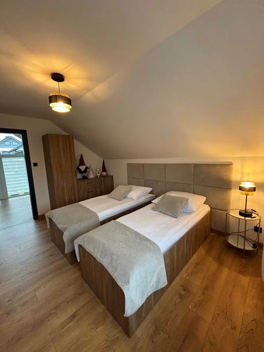 Kajaki Nowoczesne całoroczne domy 9osobowe jacuzzi na wyłączność sauna – zdjęcie 11