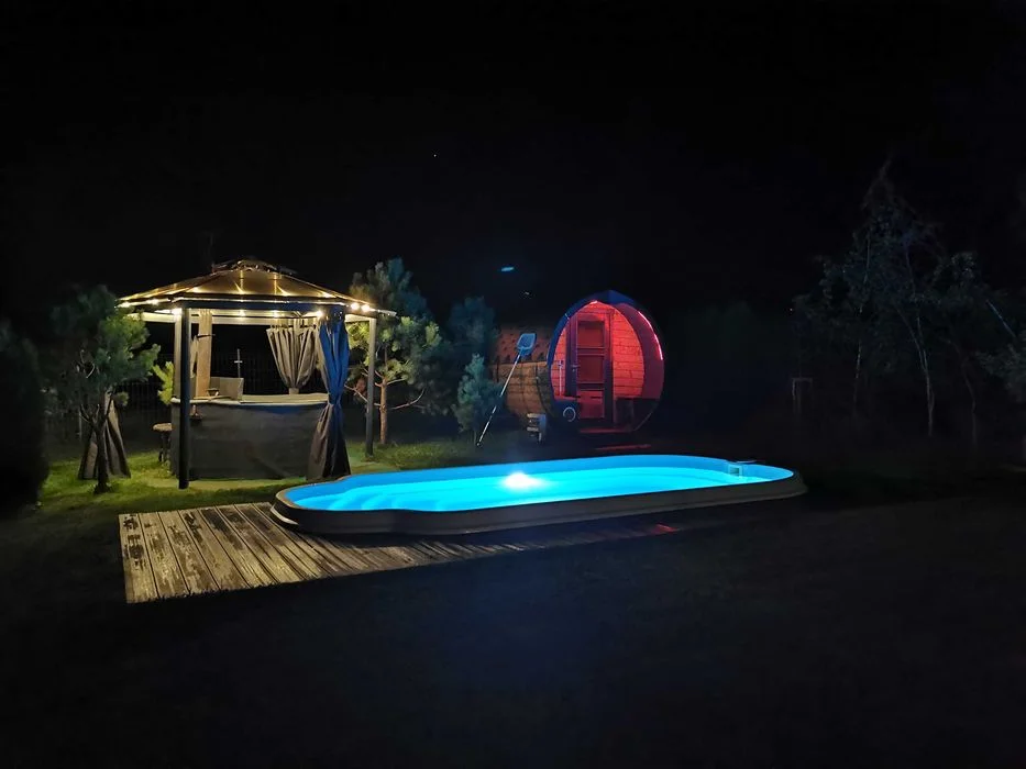 Całoroczny dom na Mazurach basen sauna jacuzzi tylko dla WAS