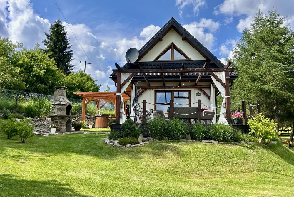 Domek w górach z jacuzzi na wyłączność, jeden na posesji,balia, Beskidy, Tatry, Babia Góra, noclegi – zdjęcie 2