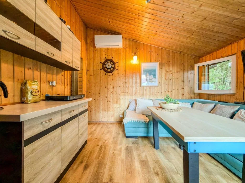 Domek dla 5 osób nad jeziorem Pieczyska Zalew Koronowski, tuż przy plaży z prywatną sauną i balią. – zdjęcie 8