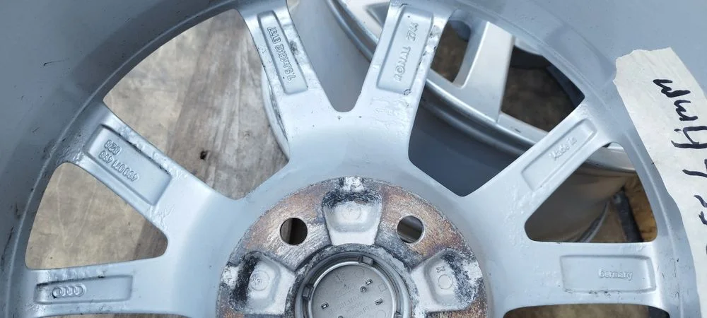 Komplet felg oryginalnych do Audi 5x112, ET37, OC 66,6mm Super OKAZJA – zdjęcie 2