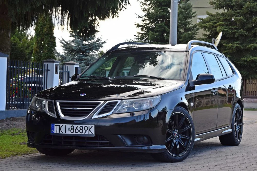 SAAB 9-3 1.9 TTiD 180KM AERO Klimatyzacja Elektryka Tempomat Xenon 2008 ROK!