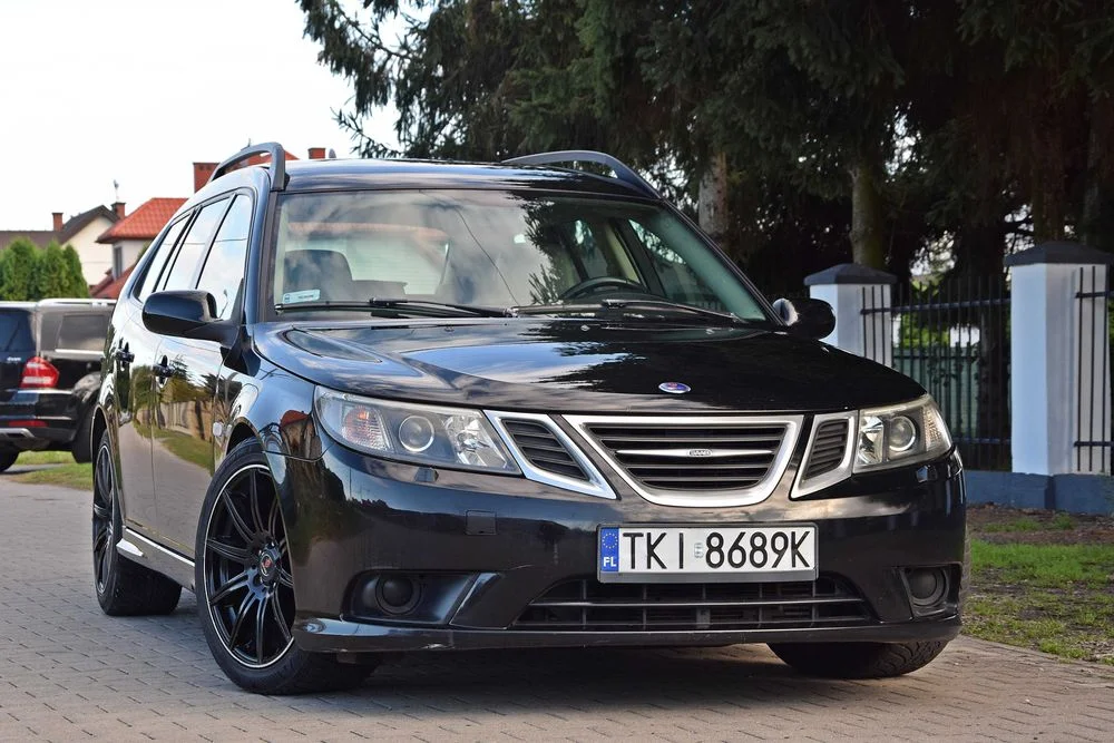 SAAB 9-3 1.9 TTiD 180KM AERO Klimatyzacja Elektryka Tempomat Xenon 2008 ROK! – zdjęcie 4