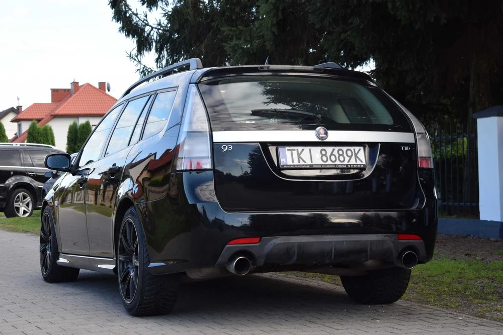 SAAB 9-3 1.9 TTiD 180KM AERO Klimatyzacja Elektryka Tempomat Xenon 2008 ROK! – zdjęcie 3