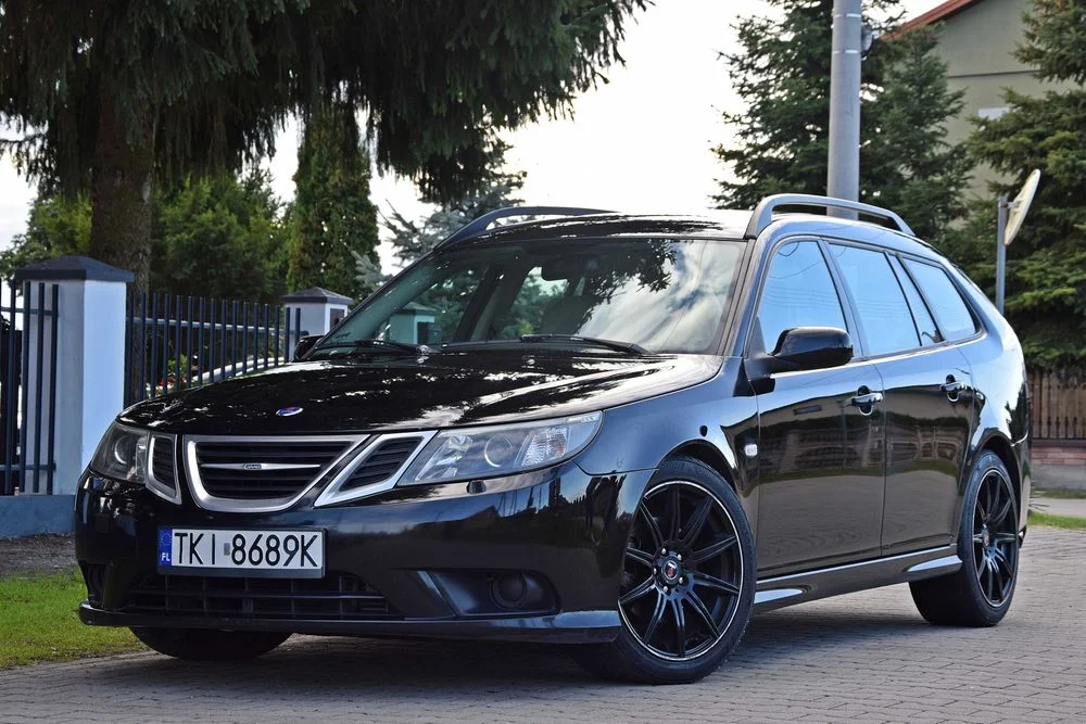 SAAB 9-3 1.9 TTiD 180KM AERO Klimatyzacja Elektryka Tempomat Xenon 2008 ROK! – zdjęcie 2