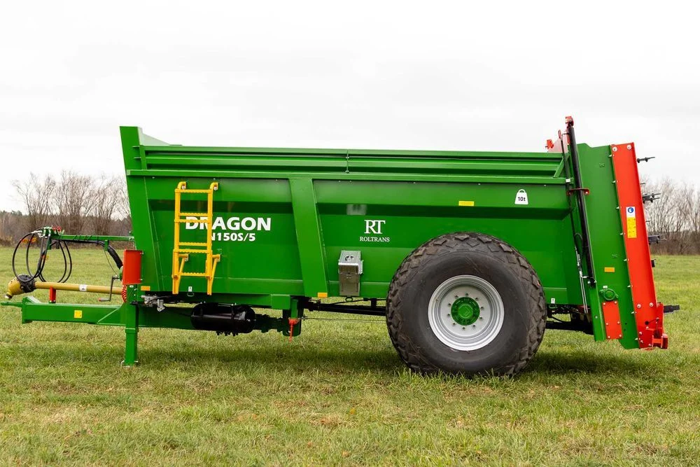 Rozrzutnik obornika N150S/5 DRAGON 10 ton - prosto od producenta! – zdjęcie 5