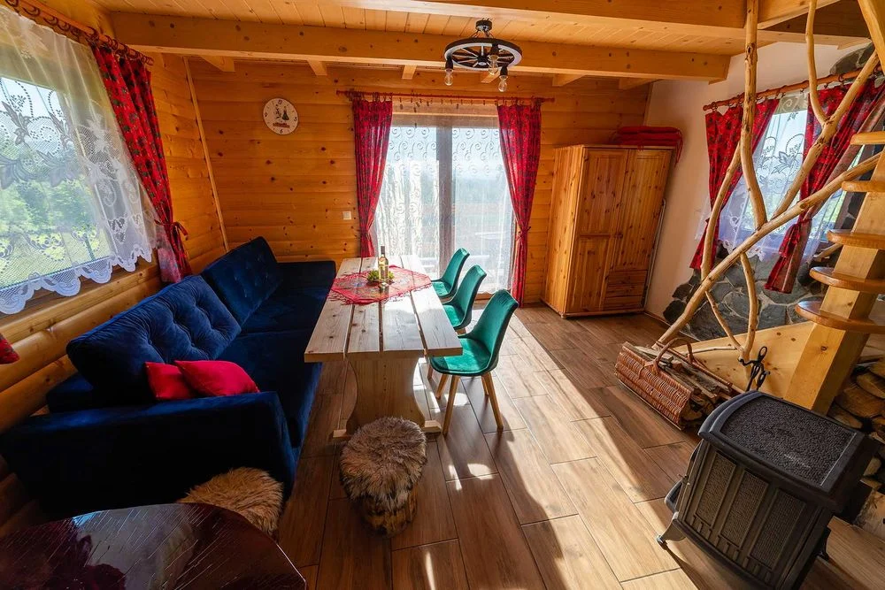 domek w górach domki Szczyrk domki Beskidy sauna jaccuzi ferie zimowe – zdjęcie 7