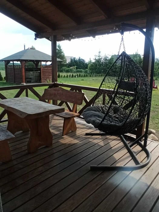 Domek całoroczny, domki na Kaszubach do 7 osób, bania, jezioro – zdjęcie 2
