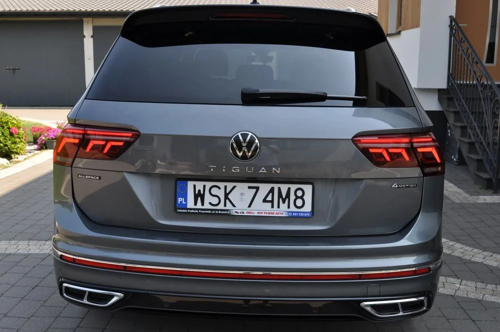 Volkswagen Tiguan Allspace WV Tiguan 2,0TSi 190km 4x4 DSG R-Line 2024R FULOPCJA ORYGINAŁ FaVAT23% – zdjęcie 7