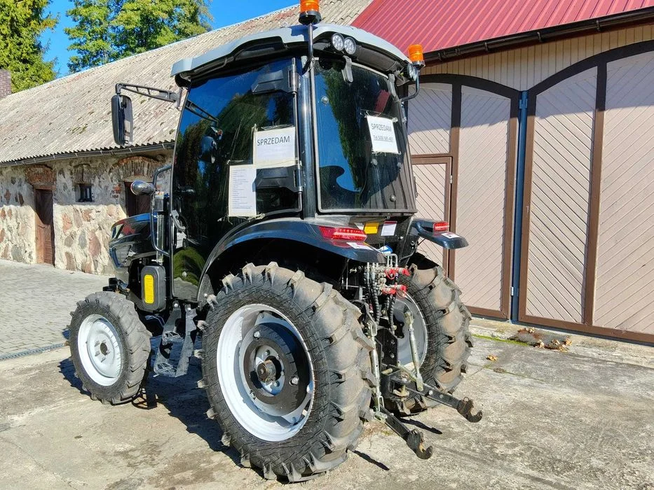 Fabrycznie nowy traktor, ciągnik rolniczy 60KM 4x4 klimatyzacja, rolniczy, sadowniczy, komunalny. Faktura Vat 23%, chiński – zdjęcie 5