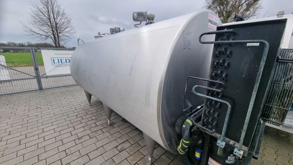 Schładzalnik zbiornik chłodnia beczka tank do mleka 6000 litrów Frigomilk IDEALNY 2014r rymek.com.pl – zdjęcie 5