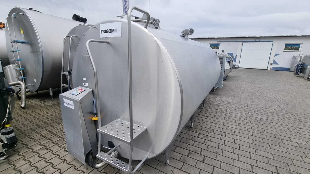 Schładzalnik zbiornik chłodnia beczka tank do mleka 6000 litrów Frigomilk IDEALNY 2014r rymek.com.pl – zdjęcie 4