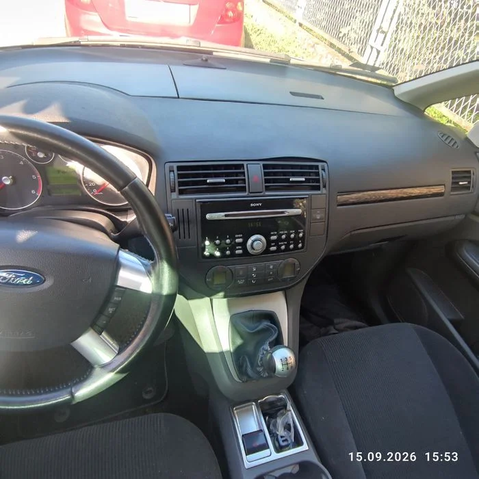 Ford C-Max 1.6 diesel 2007 r Ghia stan bardzo dobry – zdjęcie 5