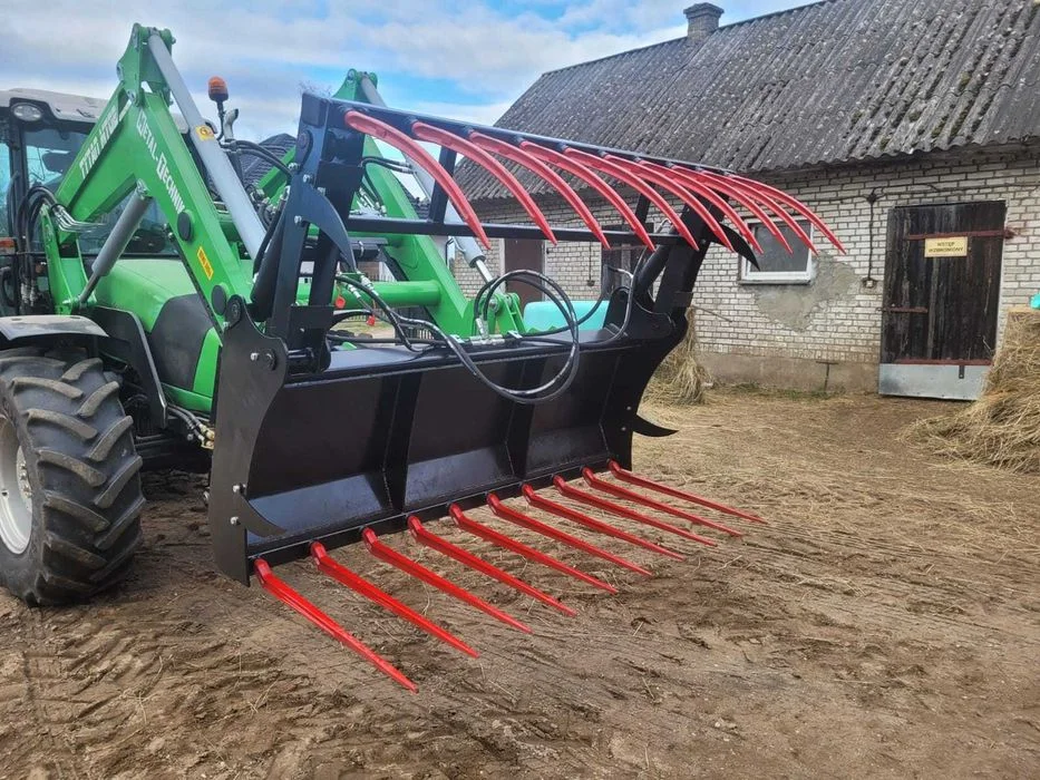 Łyżko-krokodyl do obornika do tura ciągnika/ Krokodyl ząb KUTY DOWÓZ – zdjęcie 2