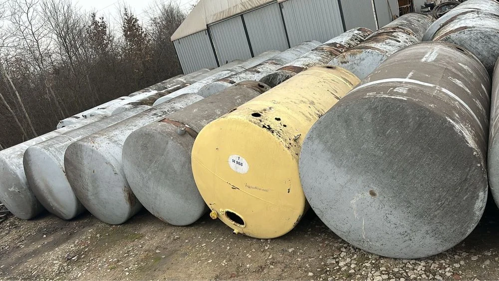 Zbiornik z dennicami DN2200