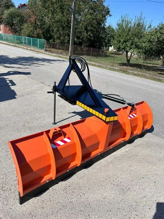 Pług na TUZ tył/przód do ciągnika Śnierzny obrotowy 360° . Producent! – zdjęcie 9