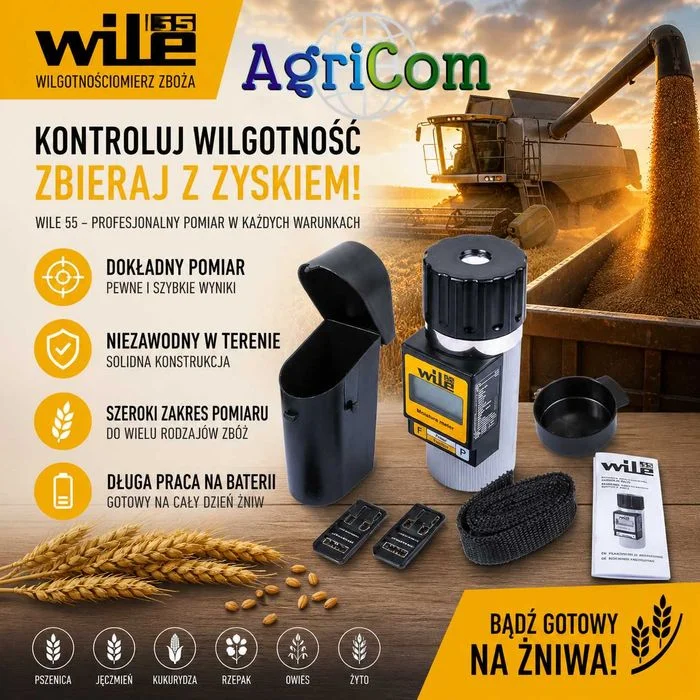Wilgotnościomierz , miernik wilgotności ziarna , zboża WILE 55 – zdjęcie 3