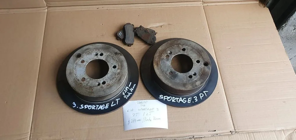 Tarcze hamulcowe tył tylne 284mm Kia Sportage III – zdjęcie 7