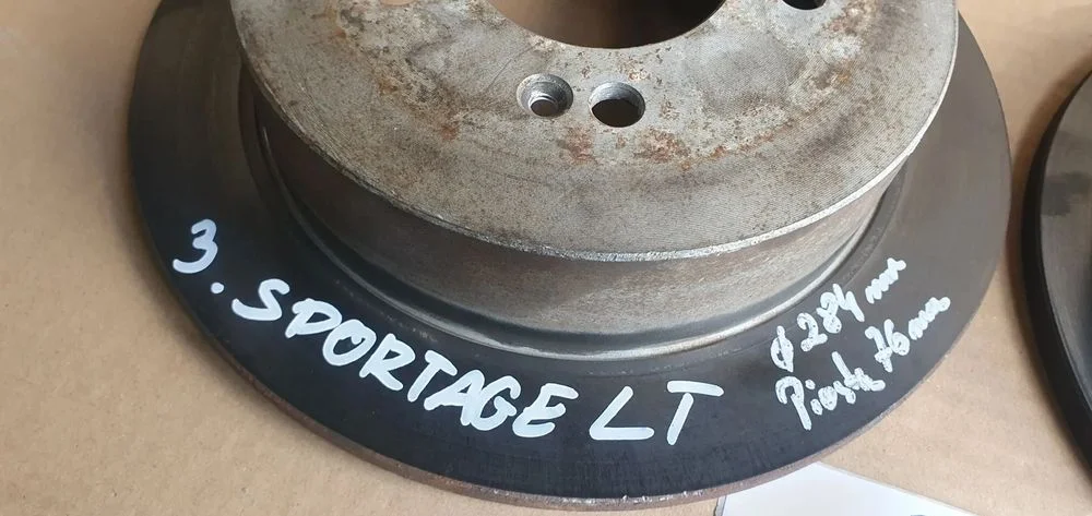 Tarcze hamulcowe tył tylne 284mm Kia Sportage III – zdjęcie 9