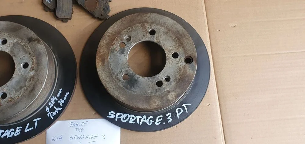 Tarcze hamulcowe tył tylne 284mm Kia Sportage III – zdjęcie 3
