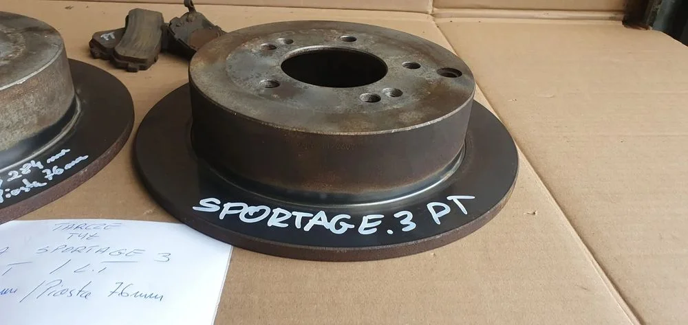 Tarcze hamulcowe tył tylne 284mm Kia Sportage III – zdjęcie 5