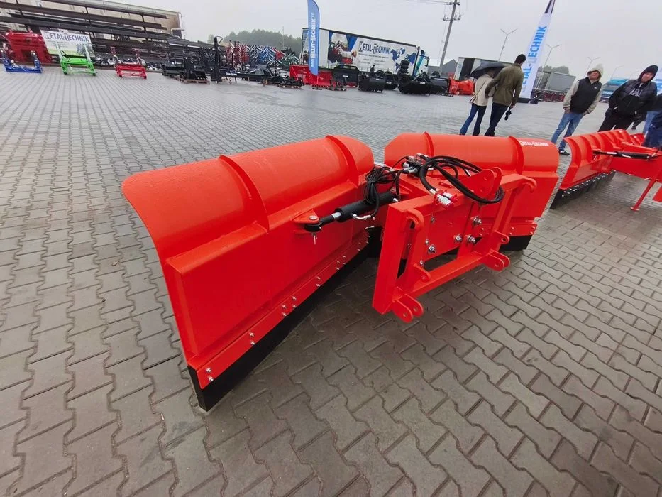 Pług do śniegu Strzałka 6mm wysoka Metal-technik 2,6-3,0m – zdjęcie 2