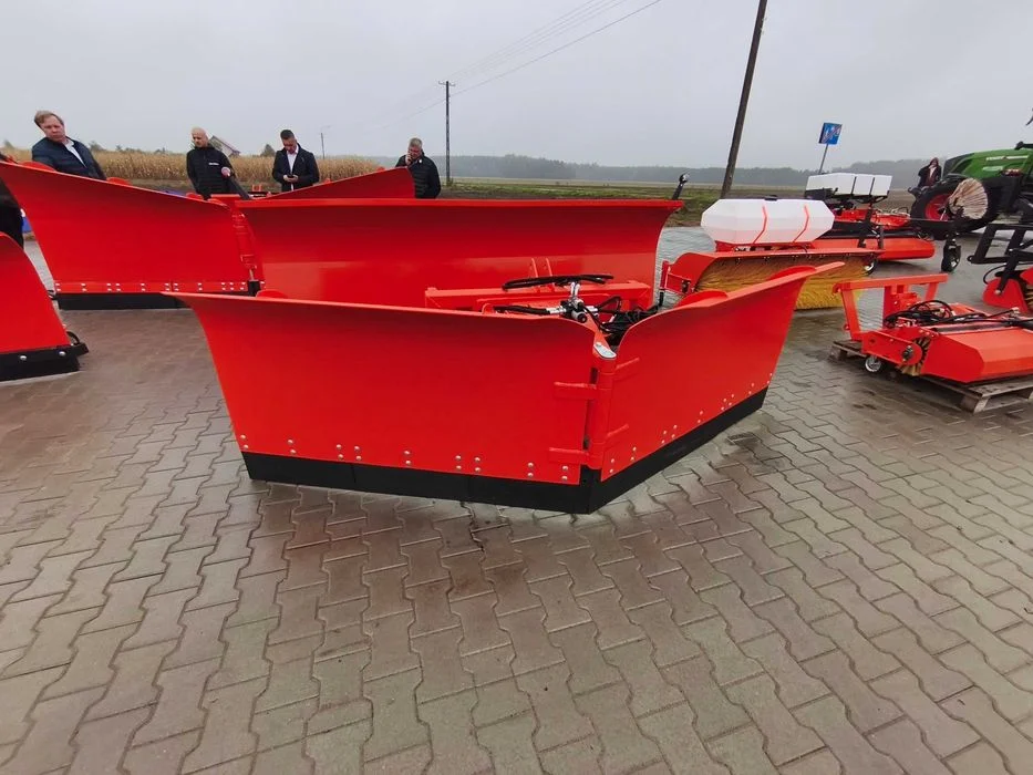 Pług do śniegu Strzałka 6mm wysoka Metal-technik 2,6-3,0m