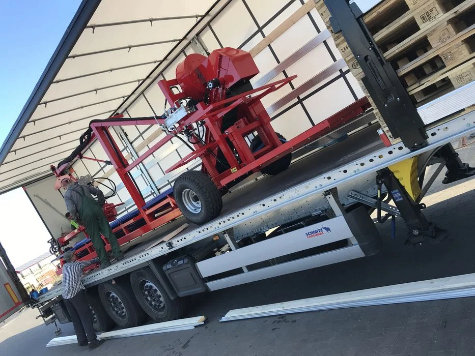 Otrząsarka kombajn Cherry do wiśni,śliw jabłoni itp – zdjęcie 2