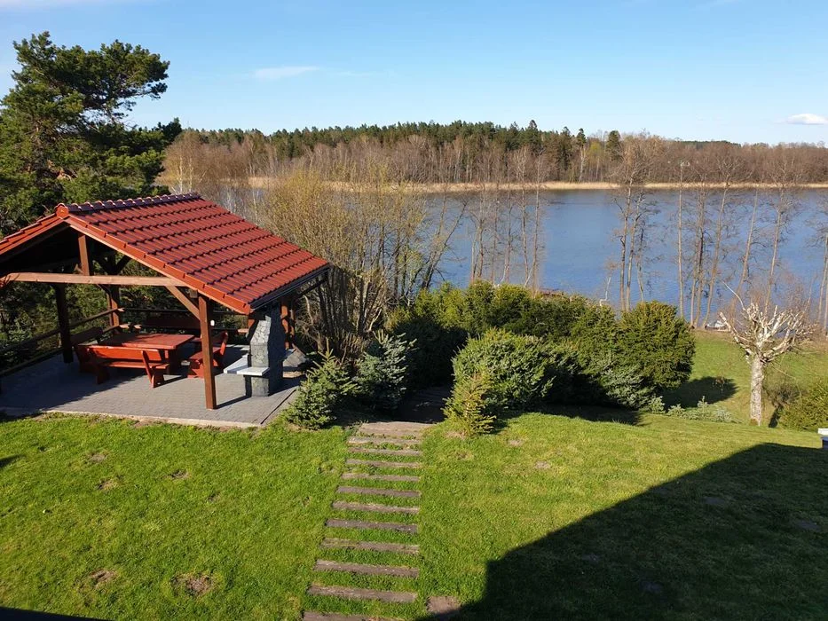 Dom na wynajem Kaszuby Domek do wynajęcia własna linia brzegowa, plaża, łódka, nad jeziorem - Lake House Nożyno – zdjęcie 3