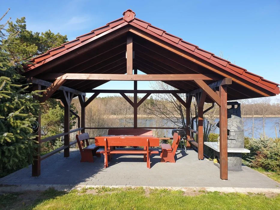Dom na wynajem Kaszuby Domek do wynajęcia własna linia brzegowa, plaża, łódka, nad jeziorem - Lake House Nożyno – zdjęcie 6