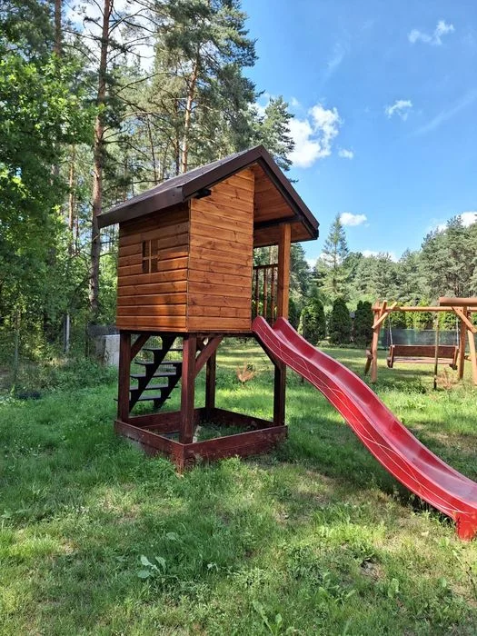 Urokliwy domek dla 6os. - Wypoczynek w lesie, jacuzzi balia – zdjęcie 11