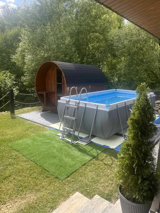 Domek w Bieszczadach z JACUZZI i SAUNĄ Gabra Chata – zdjęcie 4