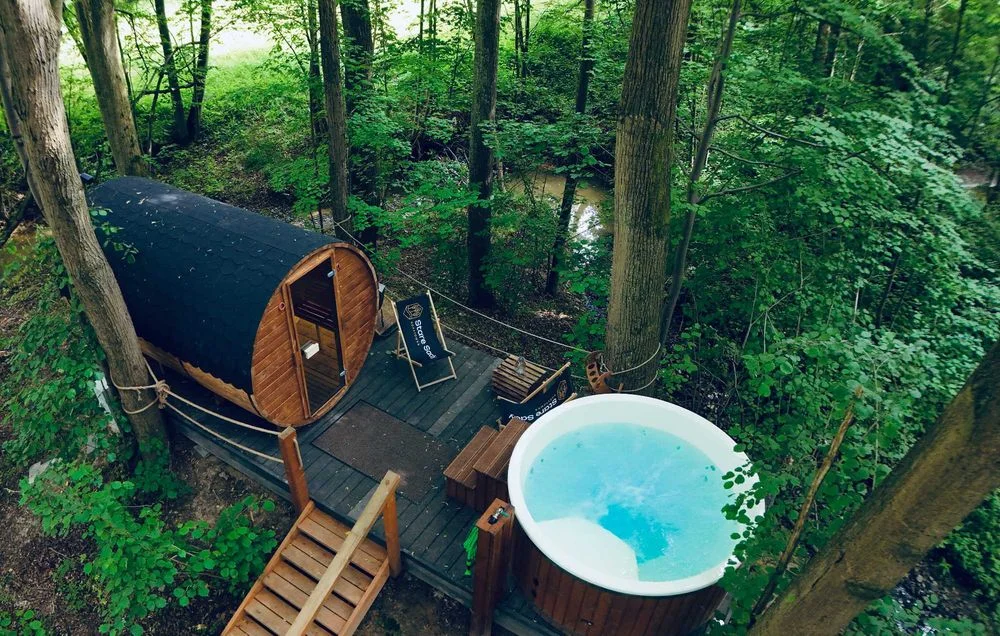Domki na wynajem - noclegi - Kraków Jacuzzi Sauna Ognisko – zdjęcie 4