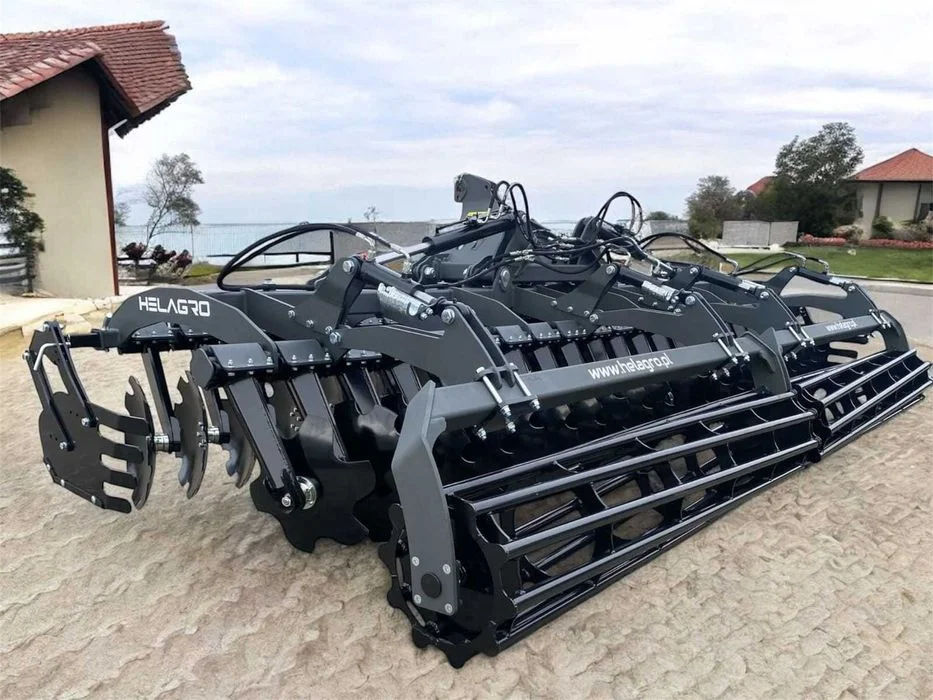 Brona Talerzowa Składana Hydraulicznie 4m 5m 6m – Mandam, Helagro, Landstal – Transport, Raty – zdjęcie 3