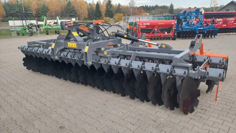 Brona Talerzowa Składana Hydraulicznie 4m 5m 6m – Mandam, Helagro, Landstal – Transport, Raty – zdjęcie 6
