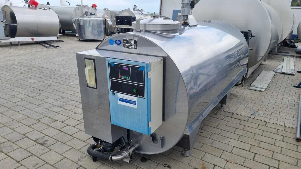 Schładzalnik zbiornik chłodnia do mleka 2100l rymek.com.pl