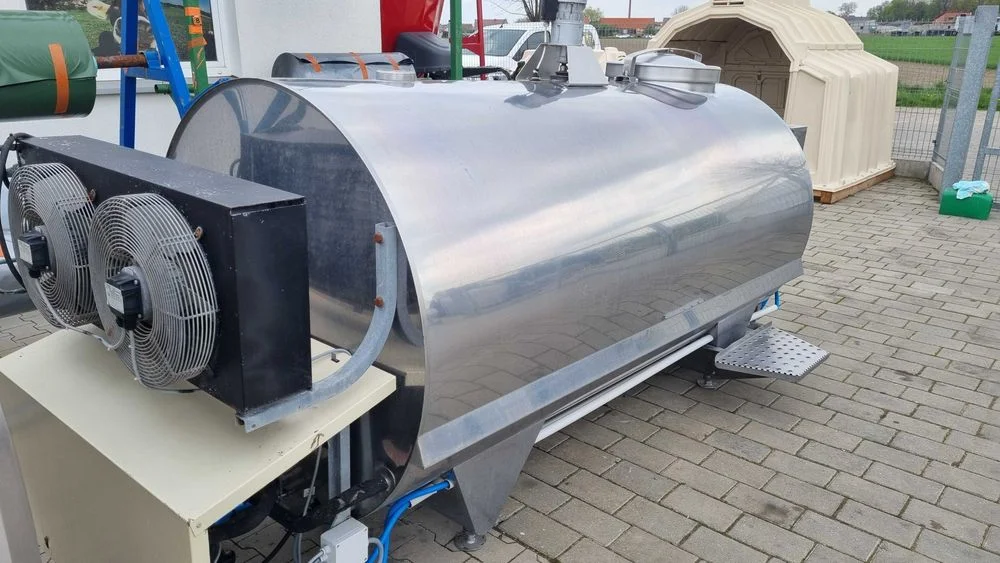 Schładzalnik zbiornik chłodnia do mleka 2100l rymek.com.pl – zdjęcie 5