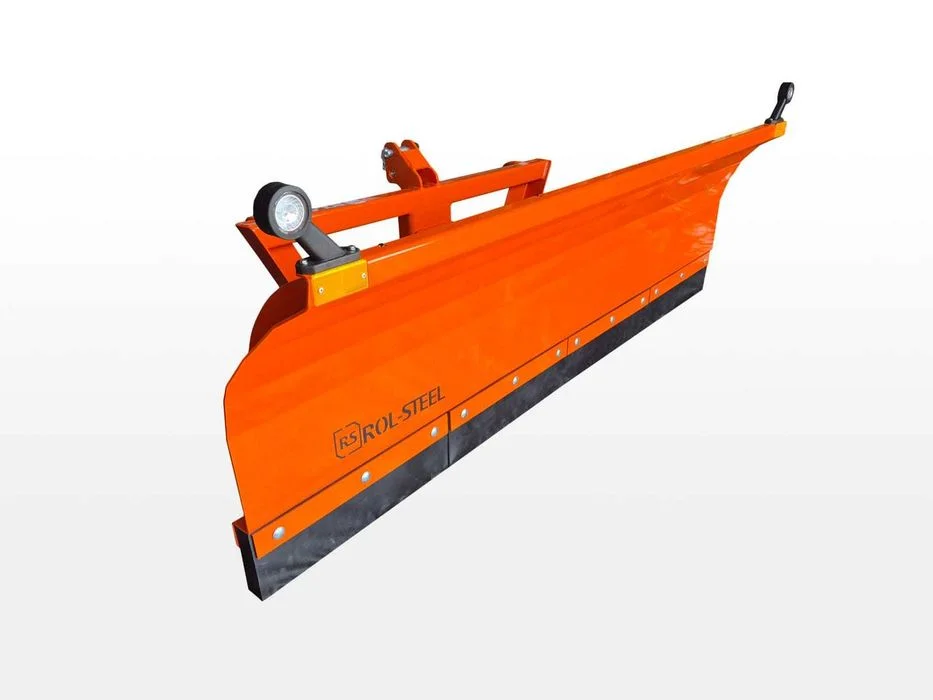 Mocny Pług Śnieżny z Amortyzacją – Mocowanie Euro + TUZ – 150–300 cm – Oświetlenie LED – Dowóz w Polsce – zdjęcie 3