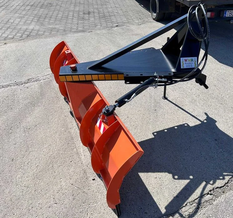 Pług na TUZ tył/przód do ciągnika Śnierzny obrotowy 360° . Producent! – zdjęcie 4