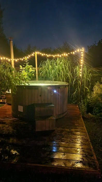 Dom z drewna Mrozy Wielkie. Blisko plaży gminnej, jacuzzi w cenie! – zdjęcie 10