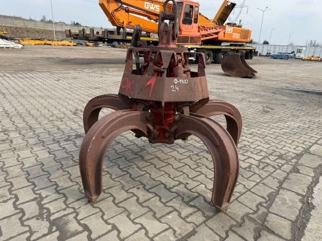 Atlas SCRAP GRIPPER 700 KG WEIGHT chwytak do koparki 10-12 ton – zdjęcie 3