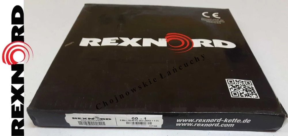 DOBRY Niemiecki Łańcuch REXNORD GERMANY RexPro 12A-1/60-1 5 metrów+spinka