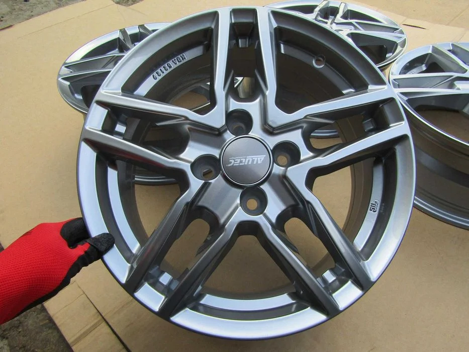 4x NOWE Felgi Aluminiowe 16 Ford B-MAX EcoSport Fiesta MK7 MK8 6,5 j 4x108 et45 piasta 63,4 mm GERMANY – zdjęcie 12