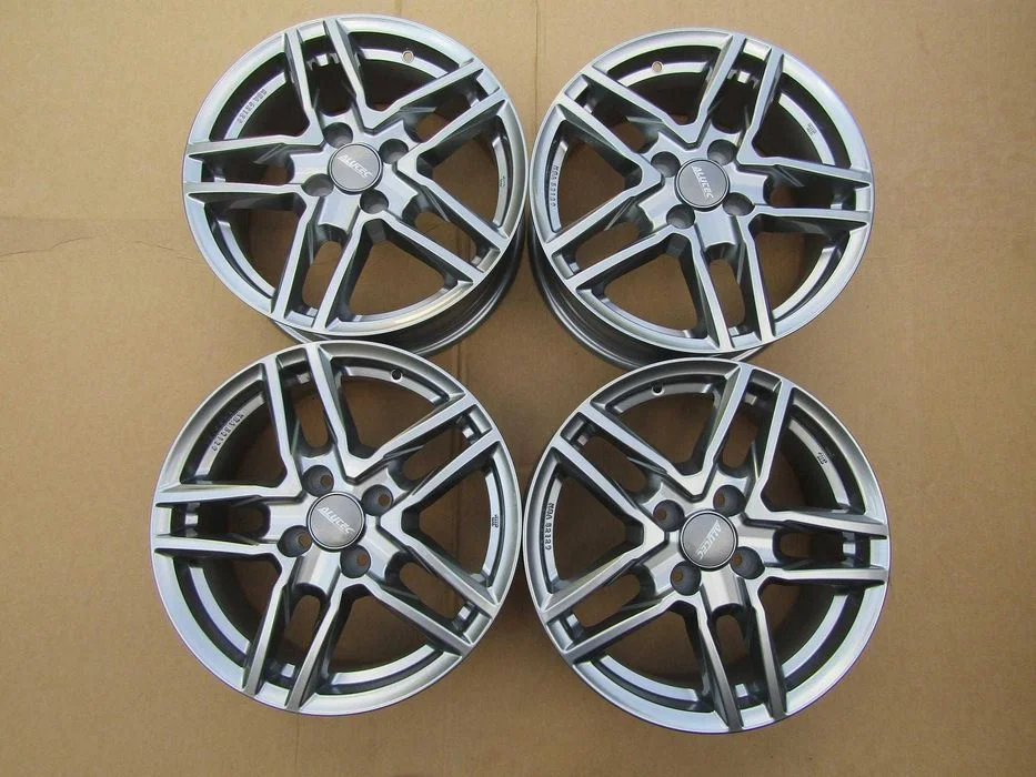 4x NOWE Felgi Aluminiowe 16 Ford B-MAX EcoSport Fiesta MK7 MK8 6,5 j 4x108 et45 piasta 63,4 mm GERMANY – zdjęcie 3