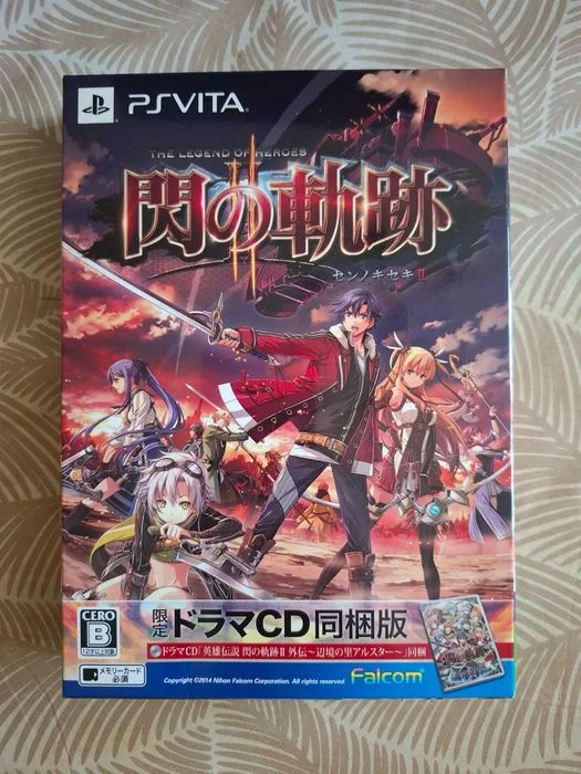 The Legend of Heroes Trails of Cold Steel PS Vita Limited Edition JPN jrpg