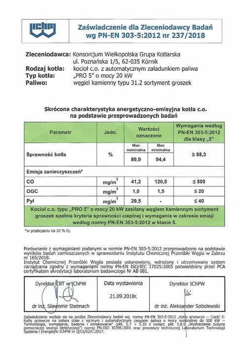 Kociol co Piec 20 kw Ekrogroszek. Caly zestaw sterownik dmuchawa Dostawa GRATIS Piece Producent Kotly Pleszewskie Premium – zdjęcie 8