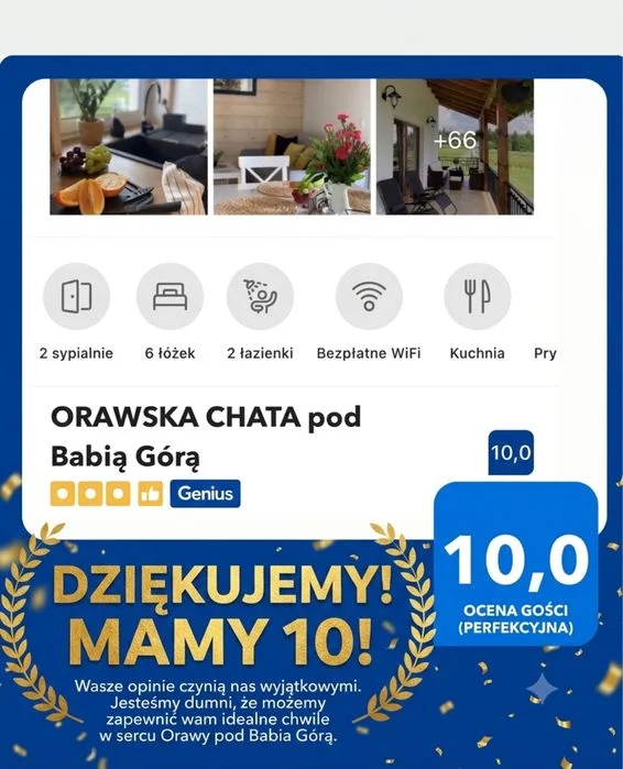Orawska Chata - domek z balią pod Babią Górą I Beskidy I Zubrzyca Górna I Orawa I Tatry I Jacuzzi I Noclegi I Balia elektryczna I Babia Góra – zdjęcie 5